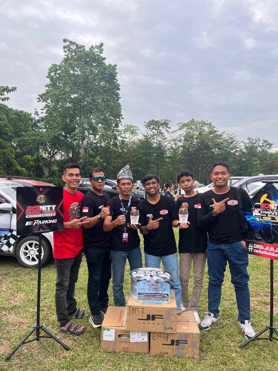 SCANITY CHAPTER ROHIL memenangkan beberapa Nominasi di KOPDARGAB FOR (FORUM OTOMOTIF RIAU)