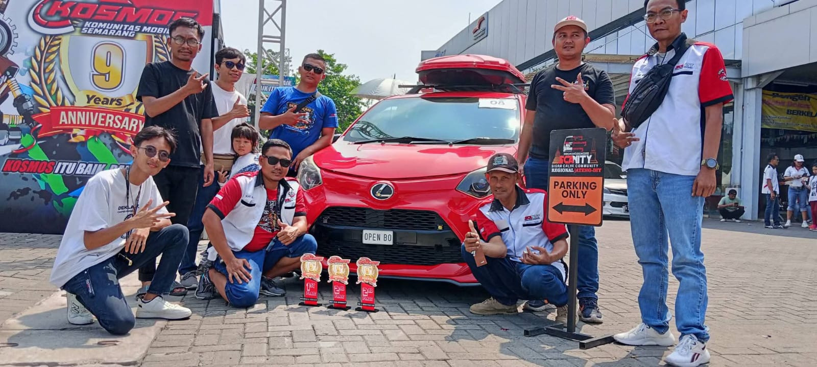 Scanity Chapter SERA hadiri ANNIV 9 KOSMOS