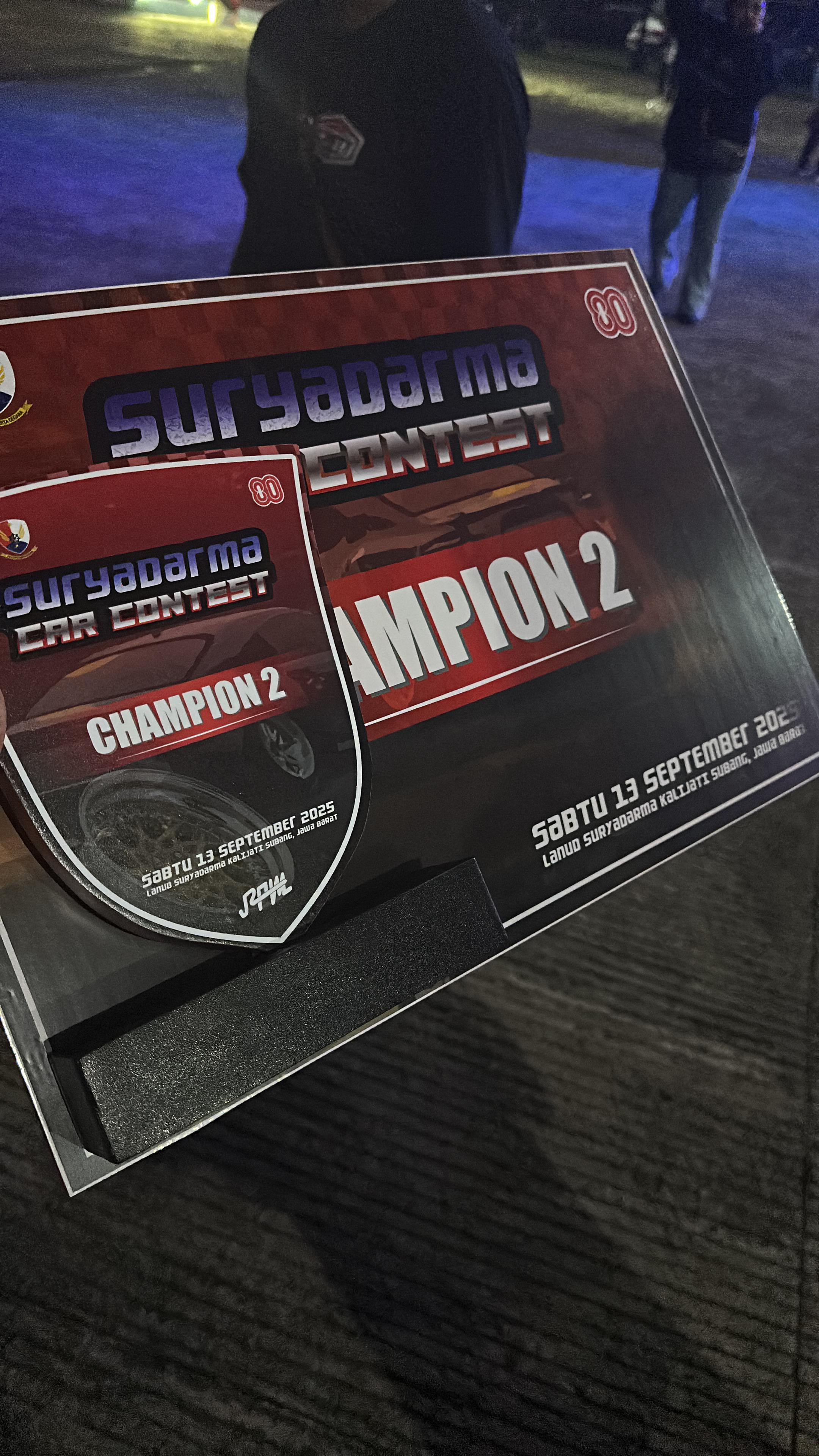 SCANITY RAIH CHAMPION 2 SURYA DARMA KONTES