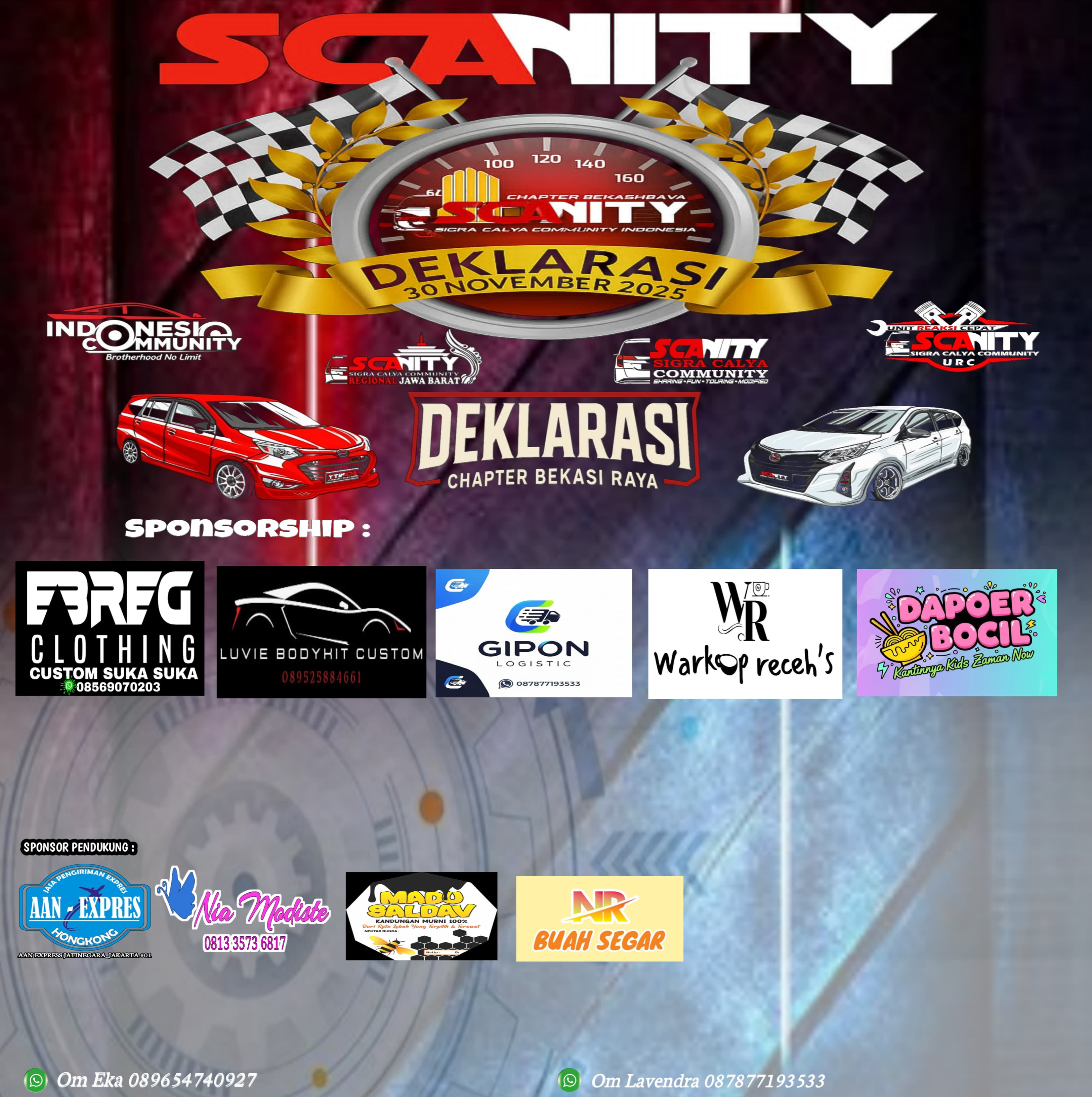 DEKLARASI SCANITY BEKASI RAYA