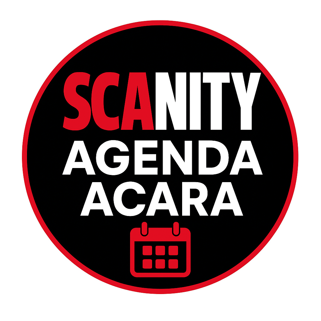 Agenda Acara Scanity Nusantara