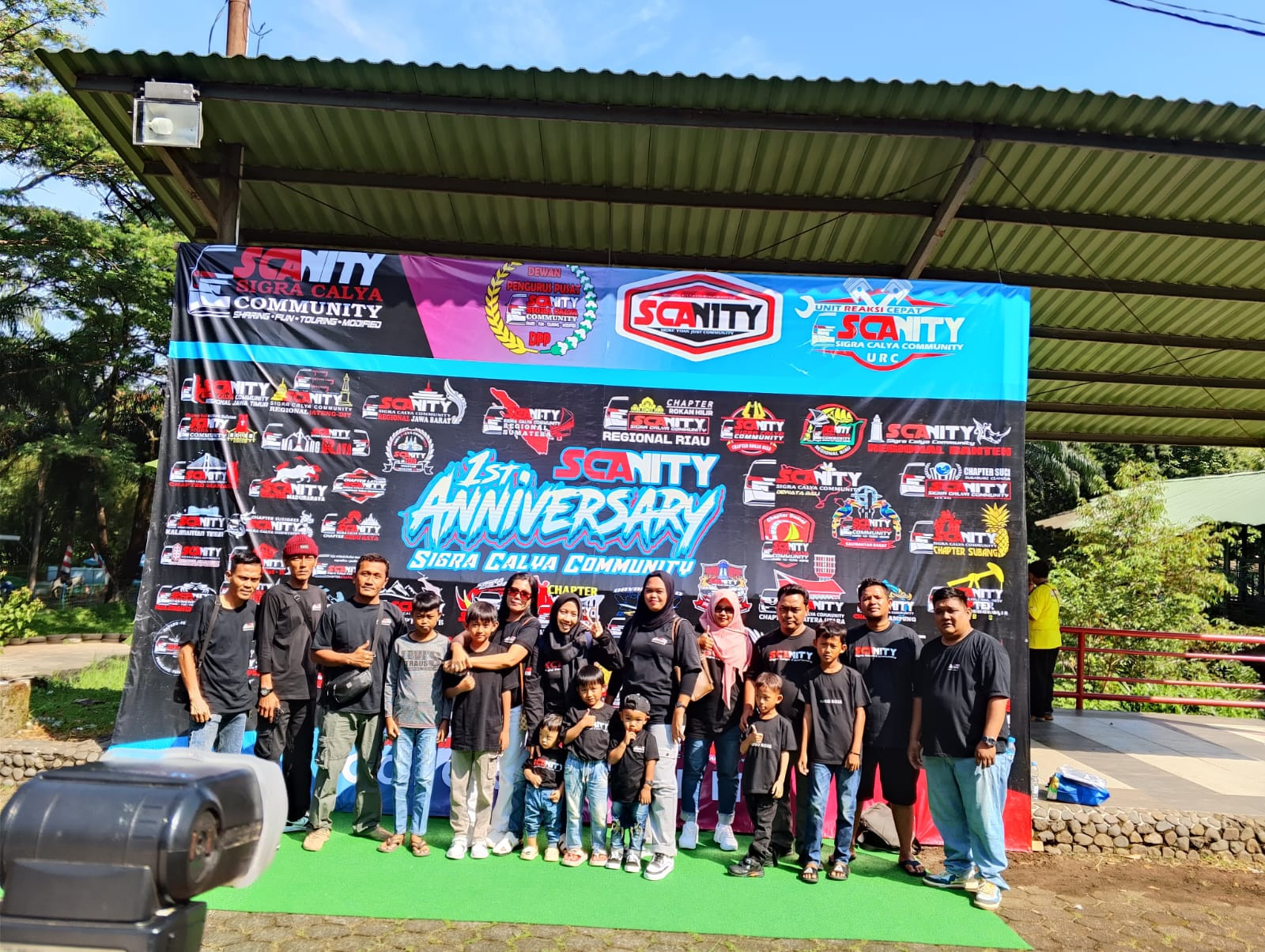 Perayaan Anniversary 1 SCANITY di Wisata SKI Tajur BOGOR
